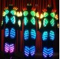 Full color led dance costume for stage performance